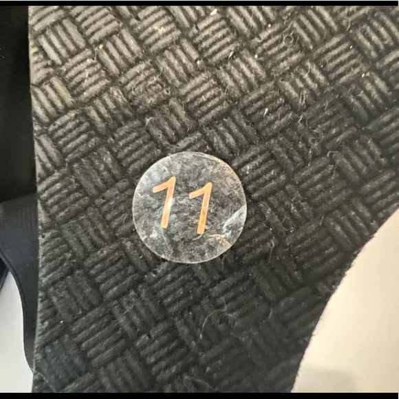 Charles David Black Sandals. Size 11. Worn once.  🌸 - Picture 5 of 9